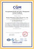ISO 45001 certificate preview