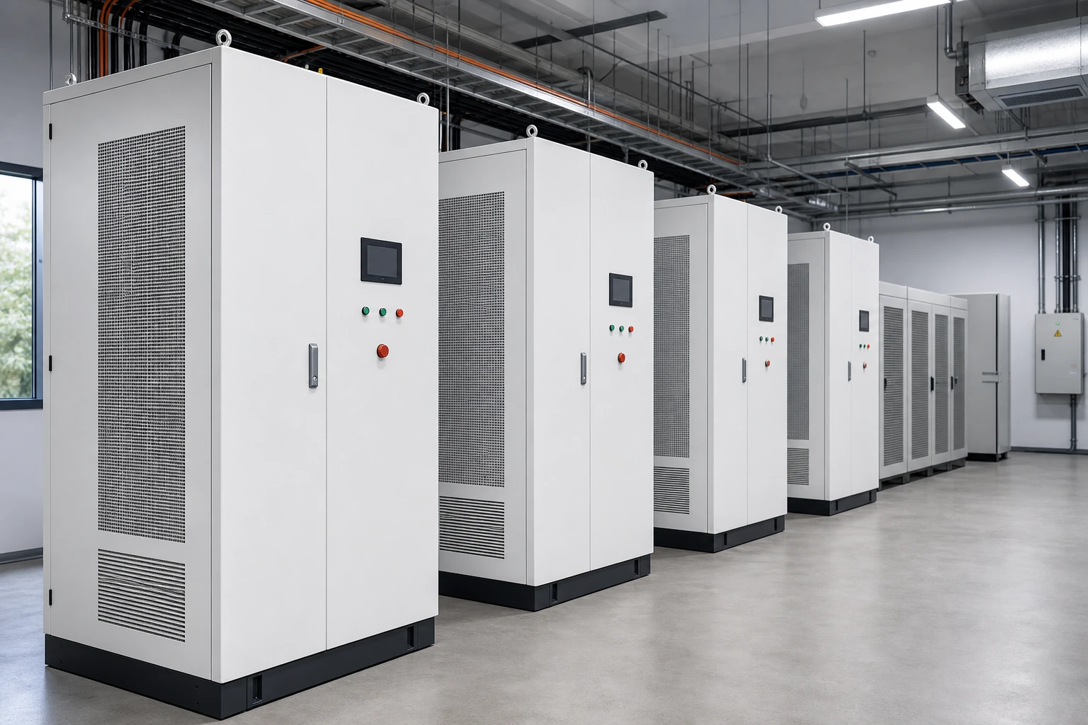 215kWh Liquid-Cooled C&I Battery Cabinet view 2