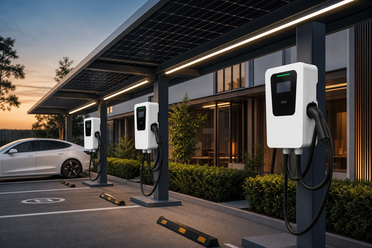 SUNFULL AC EV charger wallbox for AC vs DC charger comparison