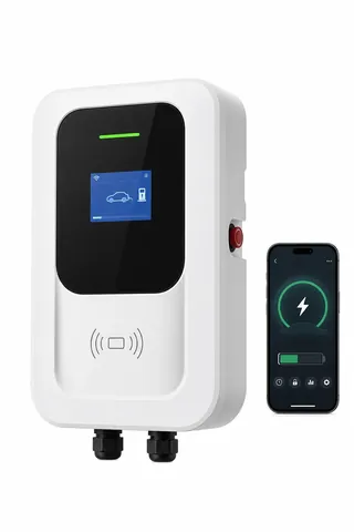7kW AC Wall-Mounted EV Charger view 3