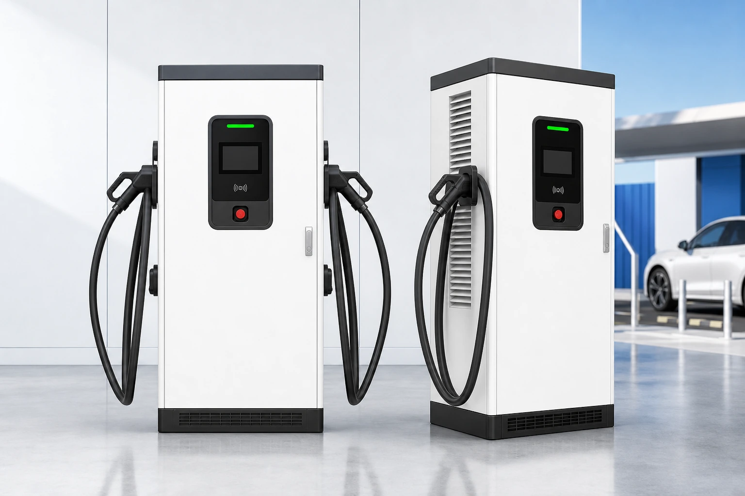 60-180kW DC Fast Charger (CCS2 + GB/T) view 3