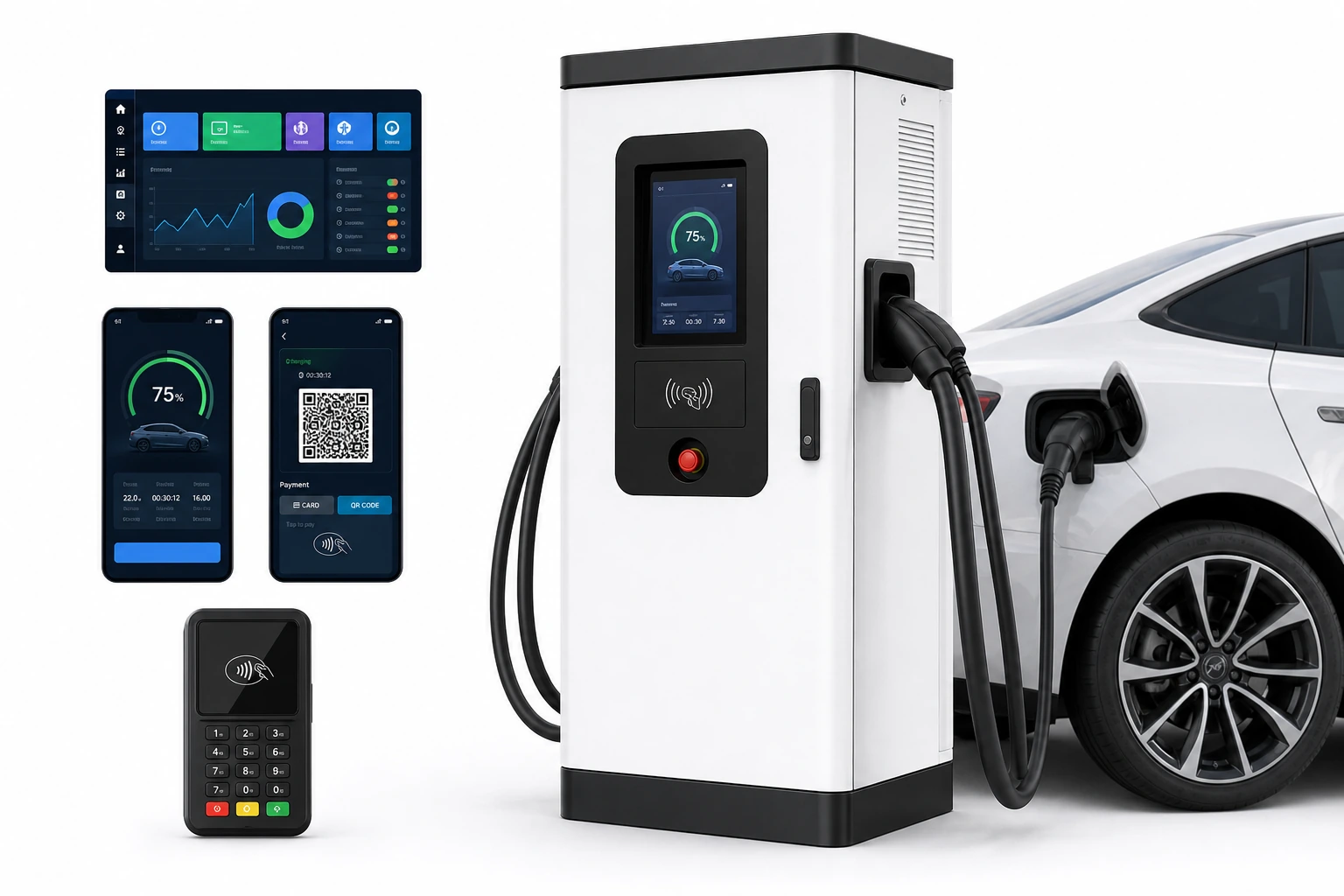 EV Charging Cloud CMS SaaS Platform view 3
