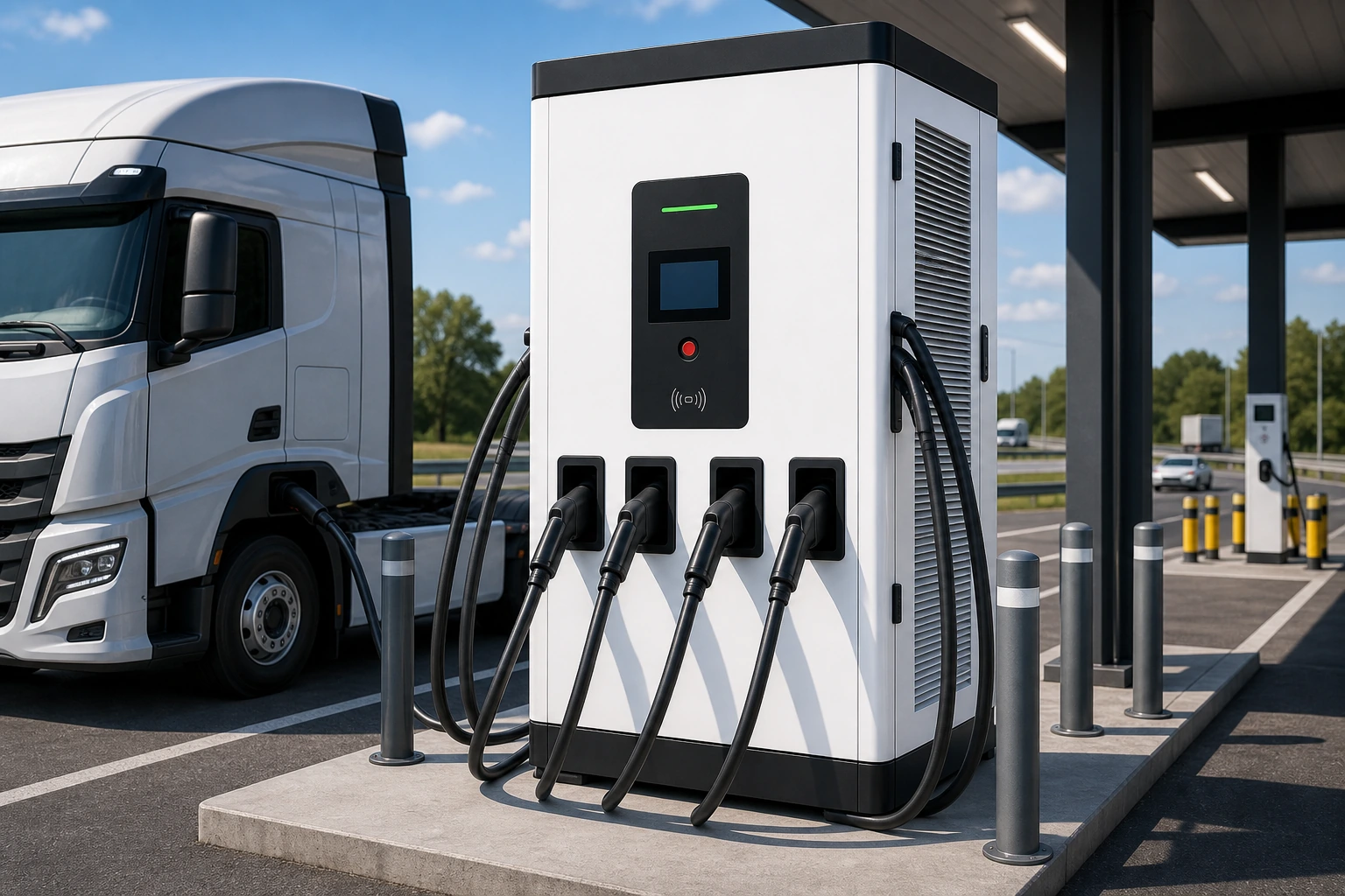200kW Quad-Gun Ultra-Fast Charger