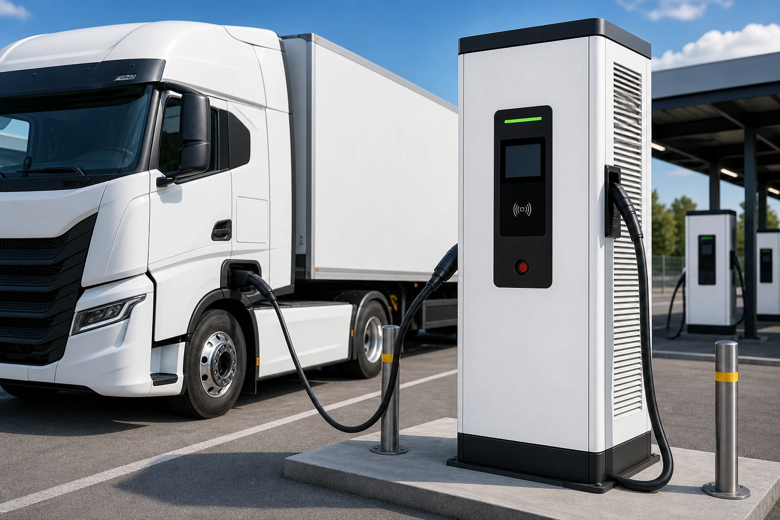 320kW 800V High-Power Truck Charger view 2
