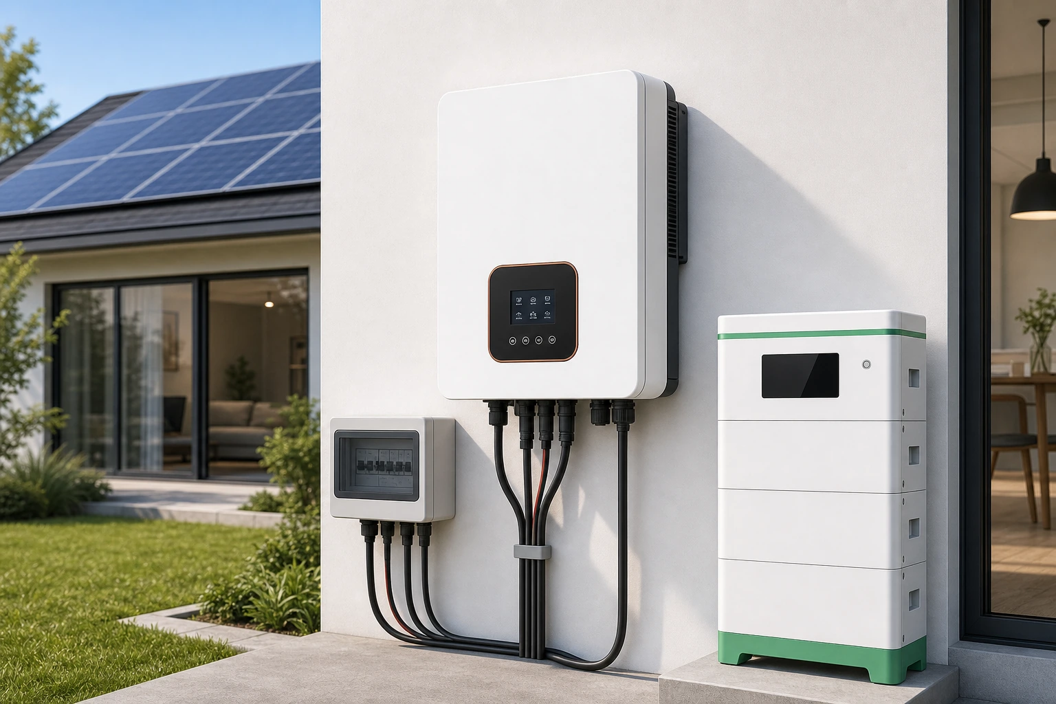 8-10kW Three-Phase Hybrid Inverter Dual MPPT