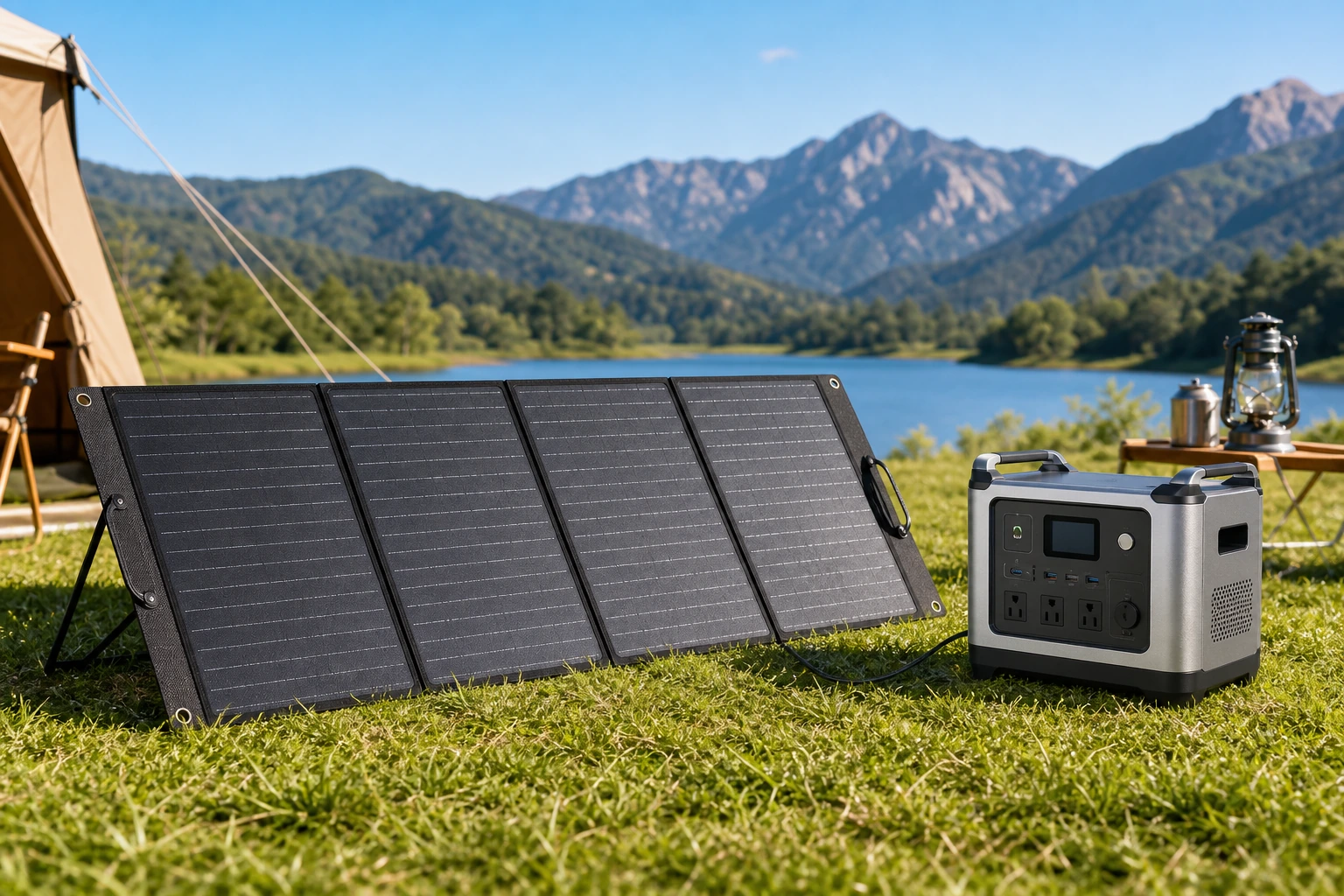 500Wh LiFePO4 Portable Power Station view 3