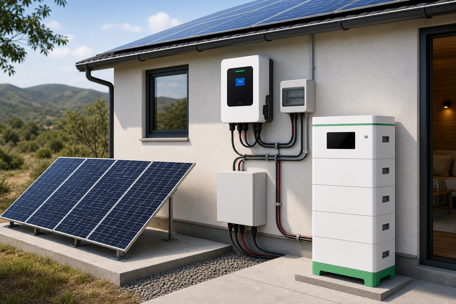 100A MPPT Solar Charge Controller view 2
