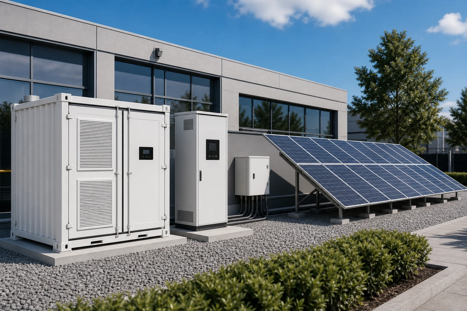 30kW Commercial Solar Microgrid System