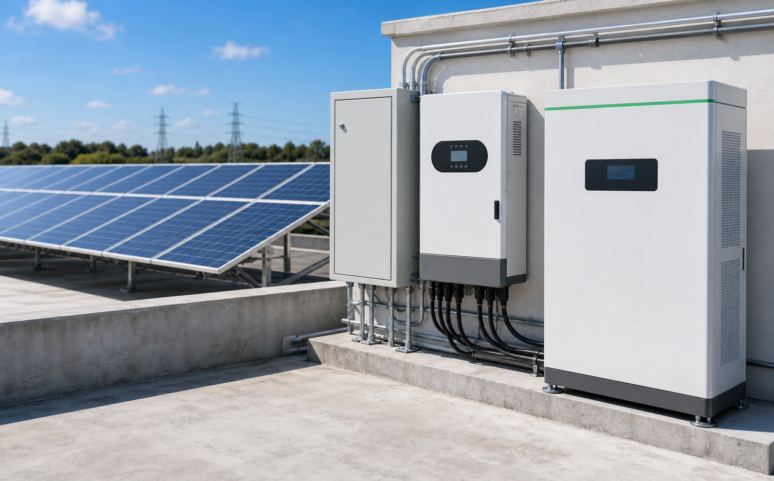 Solar plus storage system integration