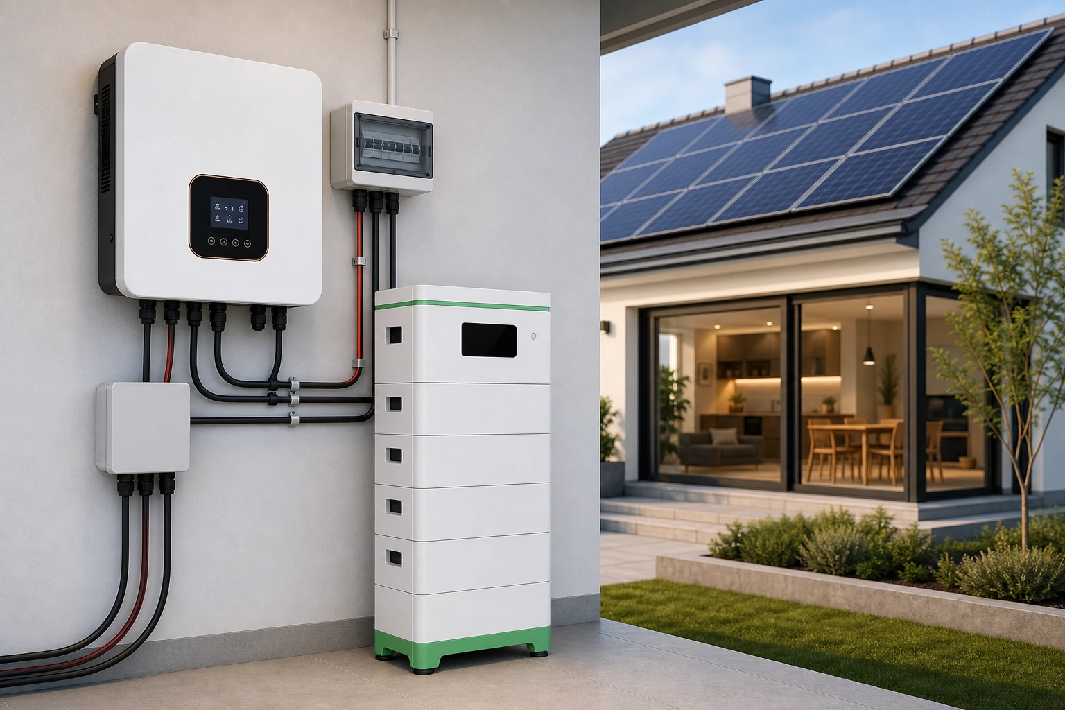 5kW + 10kWh Residential Solar Storage Kit view 2